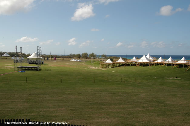 The Aqueduct Venue Under Construction - Saturday, January 20th - 10th Anniversary - Air Jamaica Jazz & Blues Festival 2007 - The Art of Music - Tuesday, January 23 - Saturday, January 27, 2007, The Aqueduct on Rose Hall, Montego Bay, Jamaica - Negril Travel Guide, Negril Jamaica WI - http://www.negriltravelguide.com - info@negriltravelguide.com...!