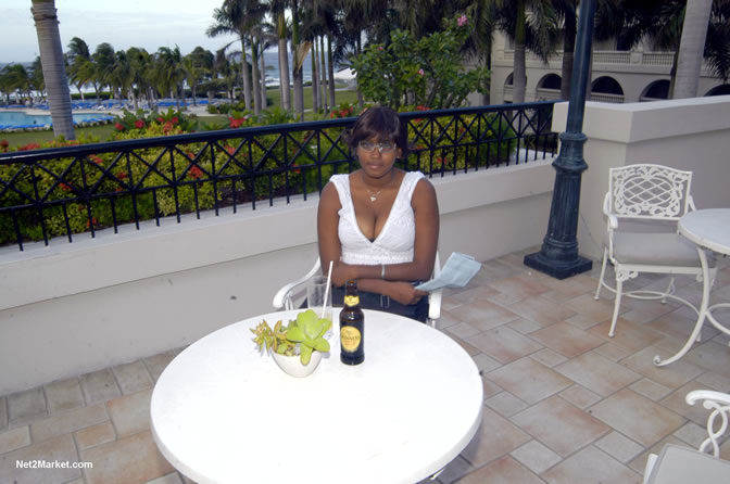 The Ritz Carlton Caribbean Cocktail Reception, Montego Bay - Caribbean MarketPlace 2005 by the Caribbean Hotel Association - Negril Travel Guide, Negril Jamaica WI - http://www.negriltravelguide.com - info@negriltravelguide.com...!