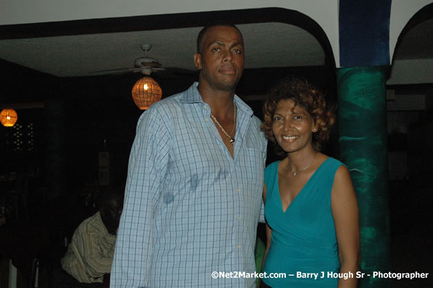 In Honour of Ambassador Courtney Walsh, Negril Chamber of Commerce - Cocktail Reception, Saturday, July 14, 2007 at the Negril Escape Resort & Spa, West End, Negril, Westmoreland, Jamaica W.I.  - Negril Travel Guide, Negril Jamaica WI - http://www.negriltravelguide.com - info@negriltravelguide.com...!