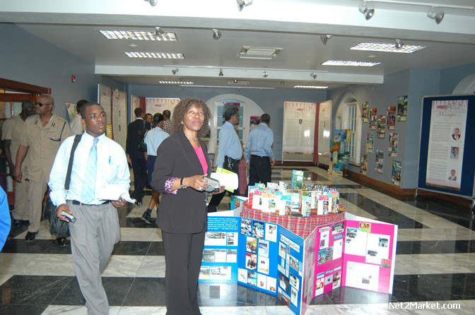 Jamaica Tourist Board 50 Years - 1955 - 2005 "...sharing the Jamaican experience" - 50th Anniversary Exhibition Launch Photos - Montego Bay Civic Center, Sam Sharpe Square, Montego Bay - Thursday, December 15, 2005  - Negril Travel Guide, Negril Jamaica WI - http://www.negriltravelguide.com - info@negriltravelguide.com...!