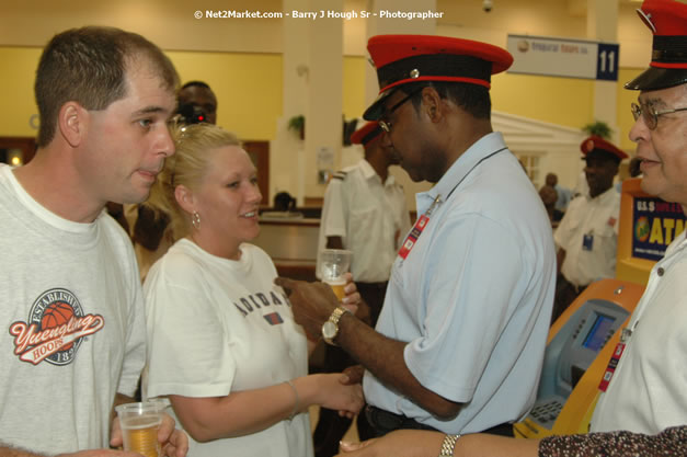 Minister of Tourism, Hon. Edmund Bartlett - Director of Tourism, Basil Smith, and Mayor of Montego Bay, Councillor Charles Sinclair Launch of Winter Tourism Season at Sangster International Airport, Saturday, December 15, 2007 - Sangster International Airport - MBJ Airports Limited, Montego Bay, Jamaica W.I. - Photographs by Net2Market.com - Barry J. Hough Sr, Photographer - Negril Travel Guide, Negril Jamaica WI - http://www.negriltravelguide.com - info@negriltravelguide.com...!