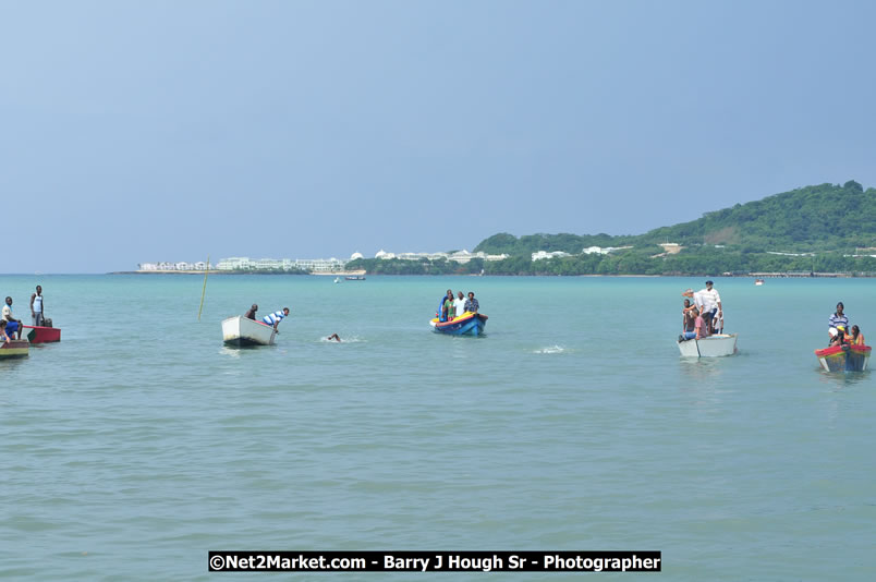 Lucea Cross the Harbour @ Lucea Car Park - All Day Event - Cross the Harbour Swim, Boat Rides, and Entertainment for the Family - Concert Featuring: Bushman, George Nooksl, Little Hero, Bushi One String, Dog Rice and many local Artists - Friday, August 1, 2008 - Lucea, Hanover Jamaica - Photographs by Net2Market.com - Barry J. Hough Sr. Photojournalist/Photograper - Photographs taken with a Nikon D300 - Negril Travel Guide, Negril Jamaica WI - http://www.negriltravelguide.com - info@negriltravelguide.com...!