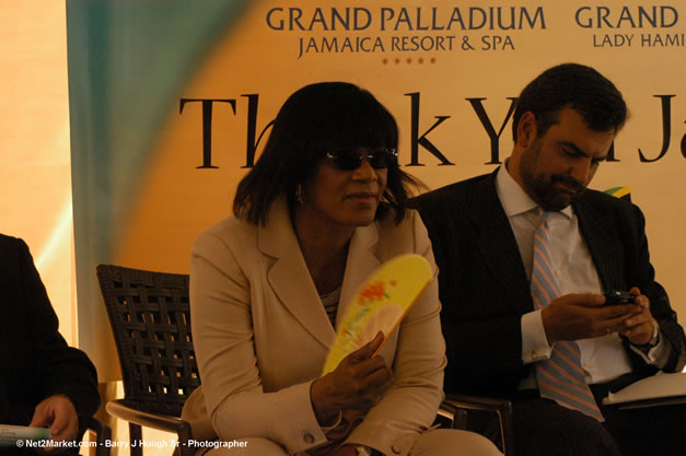 Palladium Hotels & Resorts - Groundbreaking of the 1600-Room Grand Palladium Lady Hamilton Resort & Spa and the Grand Palludium Jamaica Resort & Spa - Special Address: The Most Honorable Portia Simpson-Miller, O.N., M.P., Prime Minister of Jamaica - The Point, Lucea, Hanover, Saturday, November 11, 2006 @ 2:00 pm - Negril Travel Guide, Negril Jamaica WI - http://www.negriltravelguide.com - info@negriltravelguide.com...!