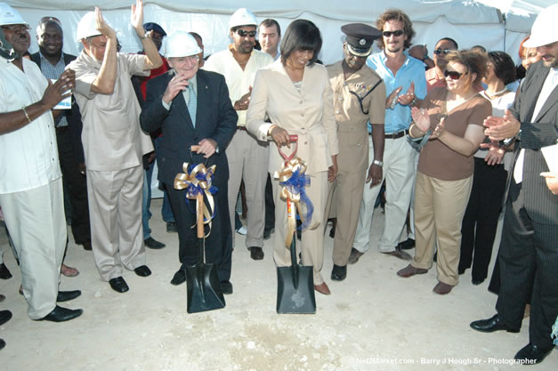 Palladium Hotels & Resorts - Groundbreaking of the 1600-Room Grand Palladium Lady Hamilton Resort & Spa and the Grand Palludium Jamaica Resort & Spa - Special Address: The Most Honorable Portia Simpson-Miller, O.N., M.P., Prime Minister of Jamaica - The Point, Lucea, Hanover, Saturday, November 11, 2006 @ 2:00 pm - Negril Travel Guide, Negril Jamaica WI - http://www.negriltravelguide.com - info@negriltravelguide.com...!