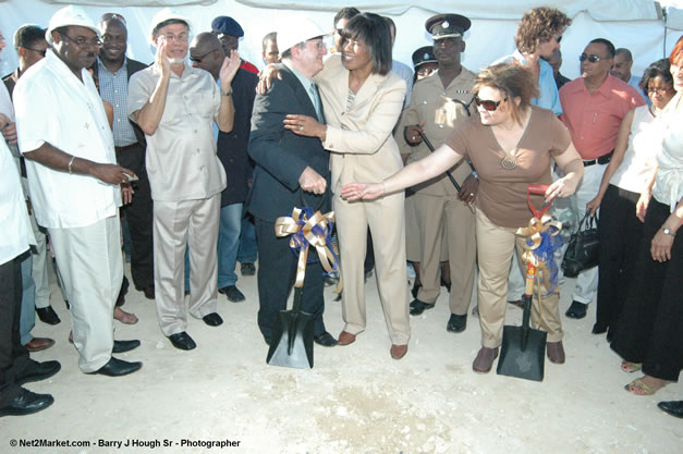 Palladium Hotels & Resorts - Groundbreaking of the 1600-Room Grand Palladium Lady Hamilton Resort & Spa and the Grand Palludium Jamaica Resort & Spa - Special Address: The Most Honorable Portia Simpson-Miller, O.N., M.P., Prime Minister of Jamaica - The Point, Lucea, Hanover, Saturday, November 11, 2006 @ 2:00 pm - Negril Travel Guide, Negril Jamaica WI - http://www.negriltravelguide.com - info@negriltravelguide.com...!