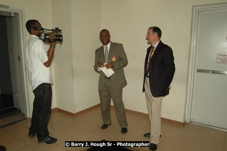 JetBue Airways' Inaugural Air Service between Sangster International Airport, Montego Bay and John F. Kennedy Airport, New York at MBJ Airports Sangster International Airport, Montego Bay, St. James, Jamaica - Thursday, May 21, 2009 - Photographs by Net2Market.com - Barry J. Hough Sr, Photographer/Photojournalist - Negril Travel Guide, Negril Jamaica WI - http://www.negriltravelguide.com - info@negriltravelguide.com...!