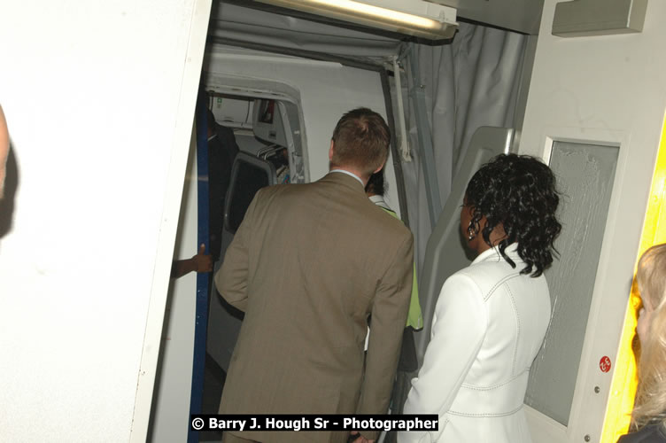 JetBue Airways' Inaugural Air Service between Sangster International Airport, Montego Bay and John F. Kennedy Airport, New York at MBJ Airports Sangster International Airport, Montego Bay, St. James, Jamaica - Thursday, May 21, 2009 - Photographs by Net2Market.com - Barry J. Hough Sr, Photographer/Photojournalist - Negril Travel Guide, Negril Jamaica WI - http://www.negriltravelguide.com - info@negriltravelguide.com...!