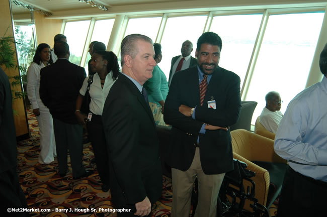 MS Freedom Of The Seas [Royal Caribbean International's - Newest Vessel] Plaques &amp; Keys Ceremony in order to commemorate its first arrival at the Port Montego Bay Photos - Negril Travel Guide, Negril Jamaica WI - http://www.negriltravelguide.com - info@negriltravelguide.com...!