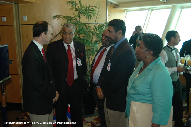 MS Freedom Of The Seas [Royal Caribbean International's - Newest Vessel] Plaques &amp; Keys Ceremony in order to commemorate its first arrival at the Port Montego Bay Photos - Negril Travel Guide, Negril Jamaica WI - http://www.negriltravelguide.com - info@negriltravelguide.com...!