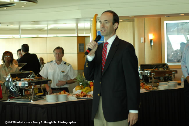 MS Freedom Of The Seas [Royal Caribbean International's - Newest Vessel] Plaques &amp; Keys Ceremony in order to commemorate its first arrival at the Port Montego Bay Photos - Negril Travel Guide, Negril Jamaica WI - http://www.negriltravelguide.com - info@negriltravelguide.com...!