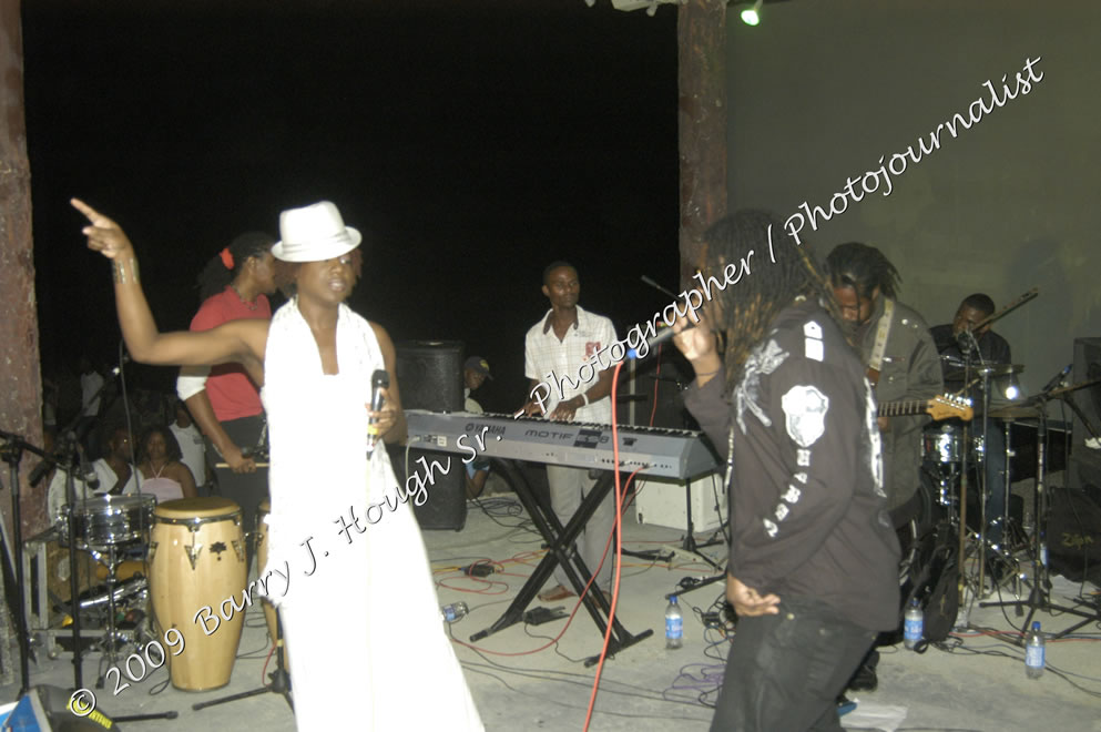  Etana Live in Concert Negril Escape Resort & Spa, Openning Acts: Princess Tia, Ras Slick, and Anthony Able, Backing Band: Strong Hold, One Love Reggae Summer Series, West End, Negril, Westmoreland, Jamaica W.I. - Saturaday, August 18, 2009 - Photographs by Barry J. Hough Sr. Photojournalist/Photograper - Photographs taken with a Nikon D70, D100, or D300 - Negril Travel Guide, Negril Jamaica WI - http://www.negriltravelguide.com - info@negriltravelguide.com...!