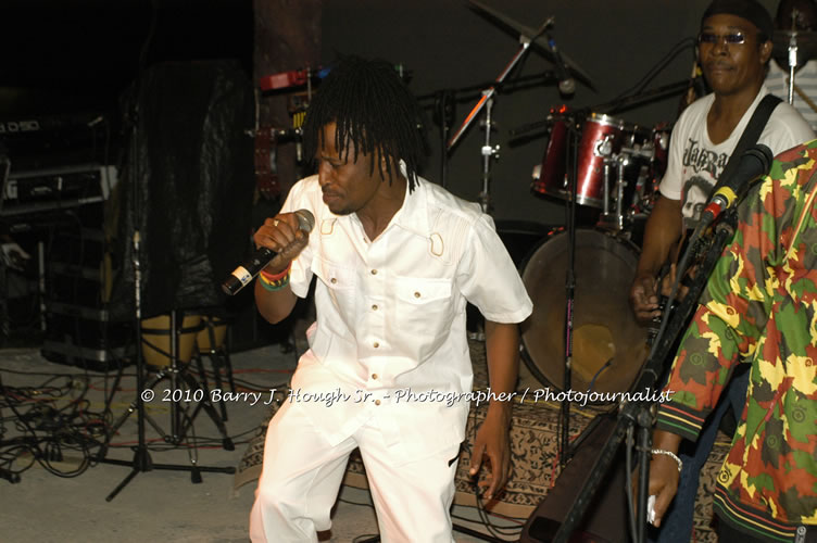 JAH Cure - Live In Concert @ Negril Escape Resort and Spa, December 15, 2009, One Love Drive, West End, Negril, Westmoreland, Jamaica W.I. - Photographs by Net2Market.com - Barry J. Hough Sr, Photographer/Photojournalist - Negril Travel Guide, Negril Jamaica WI - http://www.negriltravelguide.com - info@negriltravelguide.com...!