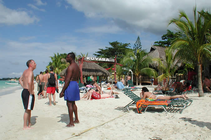 A Photo Walk along Negril's Famous Seven Mile Beach - Negril Travel Guide, Negril Jamaica WI - http://www.negriltravelguide.com - info@negriltravelguide.com...!