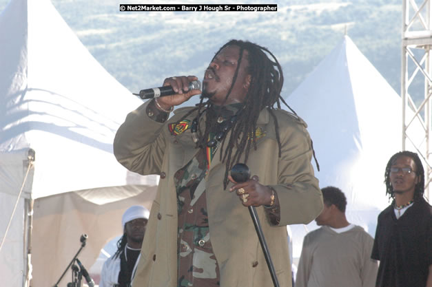 Luciano at Tru-Juice Rebel Salute 2008 - The 15th staging of Tru-Juice Rebel Salute, Saturday, January 12, 2008, Port Kaiser Sports Club, St. Elizabeth, Jamaica W.I. - Photographs by Net2Market.com - Barry J. Hough Sr, Photographer - Negril Travel Guide, Negril Jamaica WI - http://www.negriltravelguide.com - info@negriltravelguide.com...!