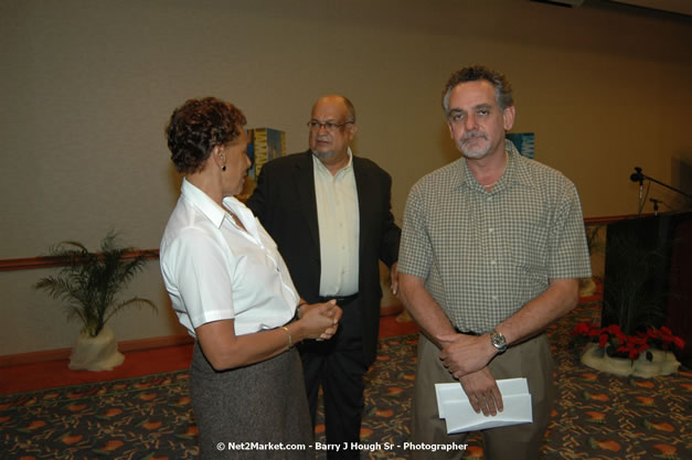 Red Cap Porters Awards - Minister of Tourism, Hon. Edmund Bartlett - Director of Tourism, Basil Smith - Friday, December 14, 2007 - Holiday Inn Sunspree, Montego Bay, Jamaica W.I. - Photographs by Net2Market.com - Barry J. Hough Sr, Photographer - Negril Travel Guide, Negril Jamaica WI - http://www.negriltravelguide.com - info@negriltravelguide.com...!