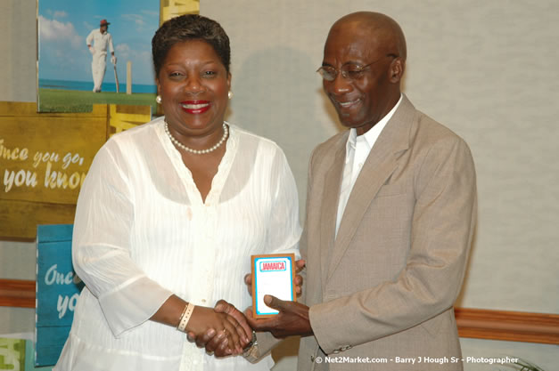 Red Cap Porters Awards - Minister of Tourism, Hon. Edmund Bartlett - Director of Tourism, Basil Smith - Friday, December 14, 2007 - Holiday Inn Sunspree, Montego Bay, Jamaica W.I. - Photographs by Net2Market.com - Barry J. Hough Sr, Photographer - Negril Travel Guide, Negril Jamaica WI - http://www.negriltravelguide.com - info@negriltravelguide.com...!