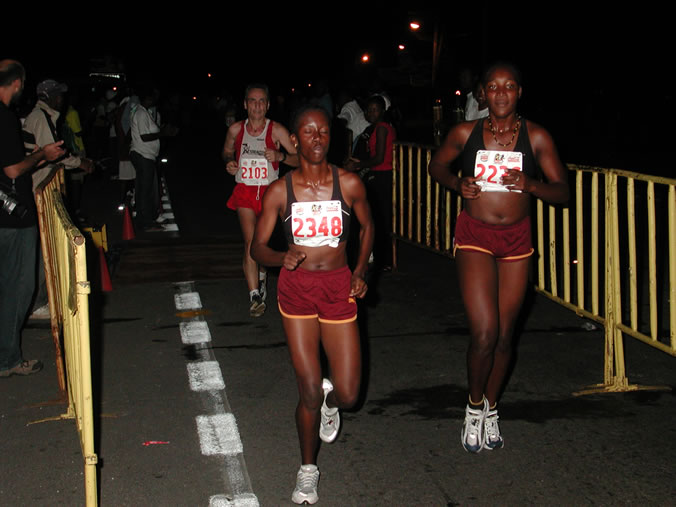 2003 Reggae Marathon & Half Marathon Photographs - Negril Travel Guide, Negril Jamaica WI - http://www.negriltravelguide.com - info@negriltravelguide.com...!