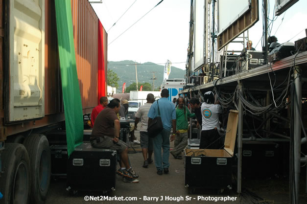 Venue Pre Explosion - Thursday, July 19, 2007 - Red Stripe Reggae Sumfest at Catherine Hall, Montego Bay, St Jamaica, Jamaica W.I. - Negril Travel Guide.com, Negril Jamaica WI - http://www.negriltravelguide.com - info@negriltravelguide.com...!