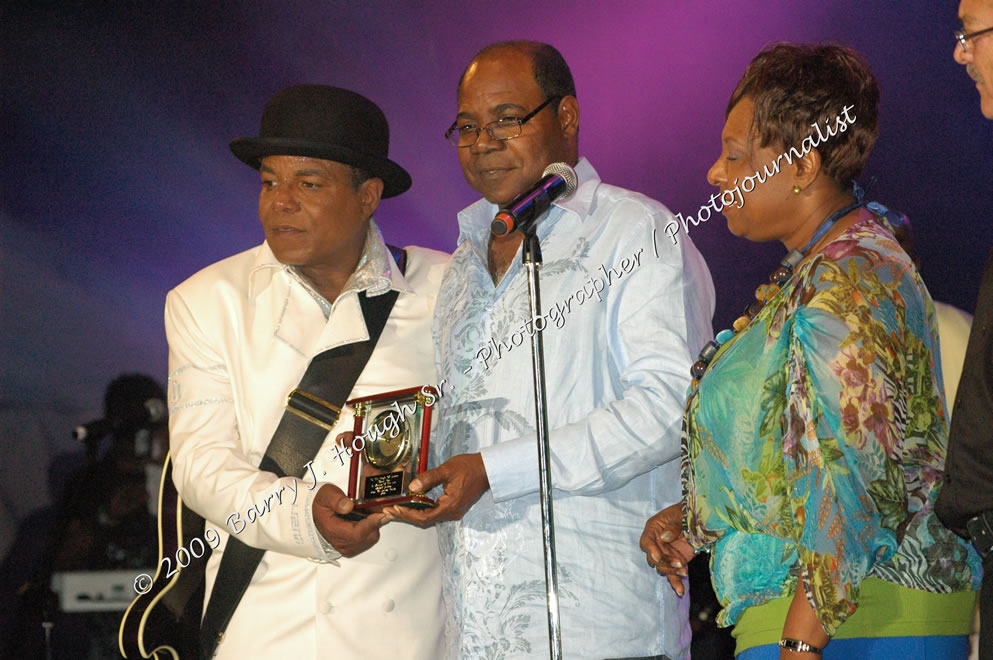  Michael Jackson - A Lifetime Achievement Award was presented to Michael Jackson and received by Tito Jackson @ Reggae Sumfest 2009 - International Night 2 - Reggae Sumfest 2009,Catherine Hall, Montego Bay, St. James, Jamaica W.I. - Saturday, July 25, 2009 - Reggae Sumfest 2009, July 19 - 25, 2009 - Photographs by Net2Market.com - Barry J. Hough Sr. Photojournalist/Photograper - Photographs taken with a Nikon D70, D100, or D300 - Negril Travel Guide, Negril Jamaica WI - http://www.negriltravelguide.com - info@negriltravelguide.com...!