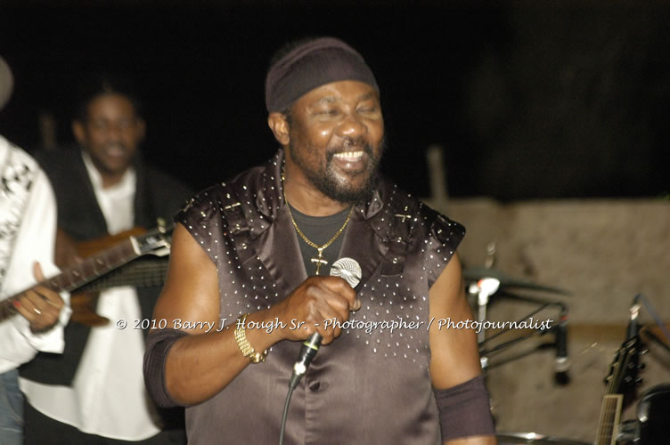 Toots and the Maytals - Grammy Award Winner @ Negril Fest - Presented by Money Cologne Promotions - Special Guest Star Jamaica Michael Jackson, Stama, Adeebe - Backed by Hurricane Band, MC Rev. BB on January 6, 2010 @ Roots Bamboo, Norman Manley Boulevard, Negril, Westmoreland, Jamaica W.I. - Photographs by Net2Market.com - Barry J. Hough Sr, Photographer/Photojournalist - The Negril Travel Guide - Negril's and Jamaica's Number One Concert Photography Web Site with over 40,000 Jamaican Concert photographs Published -  Negril Travel Guide, Negril Jamaica WI - http://www.negriltravelguide.com - info@negriltravelguide.com...!