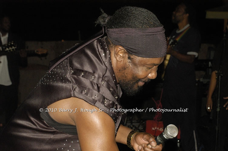 Toots and the Maytals - Grammy Award Winner @ Negril Fest - Presented by Money Cologne Promotions - Special Guest Star Jamaica Michael Jackson, Stama, Adeebe - Backed by Hurricane Band, MC Rev. BB on January 6, 2010 @ Roots Bamboo, Norman Manley Boulevard, Negril, Westmoreland, Jamaica W.I. - Photographs by Net2Market.com - Barry J. Hough Sr, Photographer/Photojournalist - The Negril Travel Guide - Negril's and Jamaica's Number One Concert Photography Web Site with over 40,000 Jamaican Concert photographs Published -  Negril Travel Guide, Negril Jamaica WI - http://www.negriltravelguide.com - info@negriltravelguide.com...!