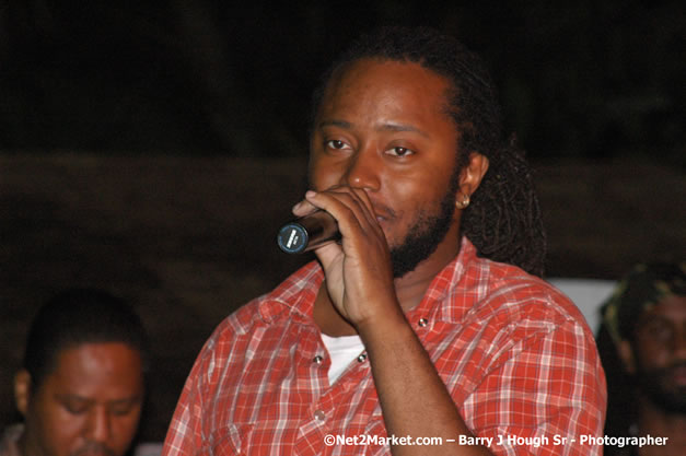 Tarrus Riley, Jimmy Riley, and Dwayne Stephensen - Money Cologne Promotions in association with "British Link Up" presents Summer Jam featuring She's Royal Tarrus Riley & Jimmy Riley - Plus Ras Slick, Sham Dawg, and Whiskey Bagio @ Roots Bamboo, Norman Manley Boulevard, Negril, Jamaica W.I. - Backed up Dean Fraser & The Hurricanne Band - MC Barry G and Rev. BB - July 25, 2007 - Negril Travel Guide.com, Negril Jamaica WI - http://www.negriltravelguide.com - info@negriltravelguide.com...!