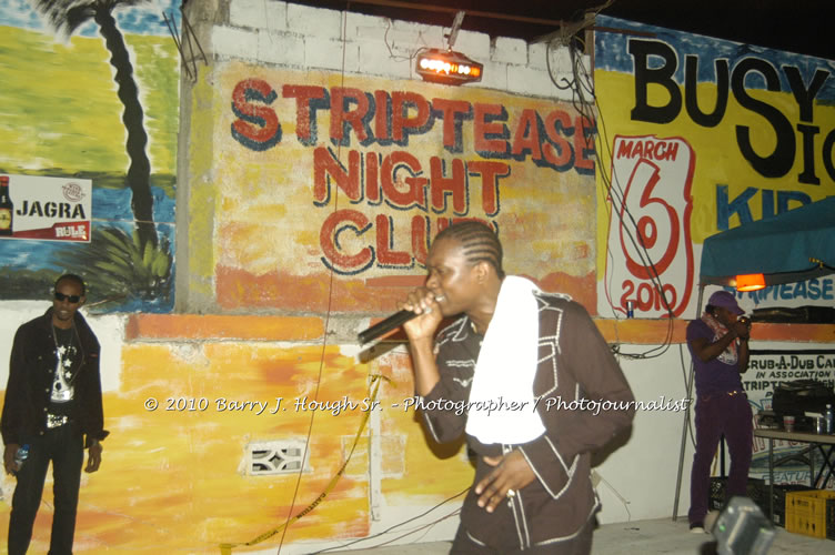 Busy Signal & Kip Rich- Also featuring: Mona Lisa and Crystal Axe @ Striptease Night Club, Scrub-A-Dub Car Wash, , Whitehall, Negril, Westmoreland, Jamaica W.I. - Photographs by Net2Market.com - Barry J. Hough Sr, Photographer/Photojournalist - The Negril Travel Guide - Negril's and Jamaica's Number One Concert Photography Web Site with over 40,000 Jamaican Concert photographs Published -  Negril Travel Guide, Negril Jamaica WI - http://www.negriltravelguide.com - info@negriltravelguide.com...!