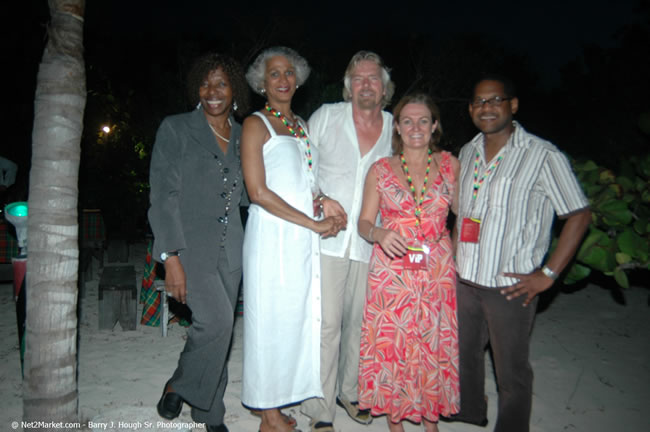 Half Moon Resort Party - Virgin Atlantic Inaugural Flight To Montego Bay, Jamaica Photos - Sir Richard Branson, President & Family, and 450 Passengers - Party Royal Pavillion at Half Moon Resort, Montego Bay, Jamaica - Monday, July 3, 2006 - Negril Travel Guide, Negril Jamaica WI - http://www.negriltravelguide.com - info@negriltravelguide.com...!