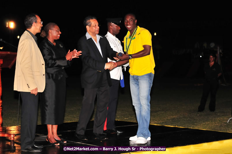 Jamaica's Athletes Celebration - Western Olympics Sports Gala & Trelawny Homecoming - Wednesday, October 8, 2008 - Photographs by Net2Market.com - Barry J. Hough Sr. Photojournalist/Photograper - Photographs taken with a Nikon D300 - Negril Travel Guide, Negril Jamaica WI - http://www.negriltravelguide.com - info@negriltravelguide.com...!