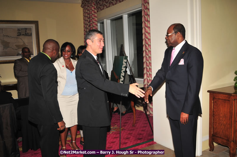 Jamaica's Olympic Athletes Reception at the Ritz Carlton - The City of Montego Bay Welcomes Our 2008 Olympians - Western Motorcade - Civic Ceremony - A Salute To Our Beijing Heros - Ritz Carlton Golf & Spa Resort, Montego Bay, Jamaica - Tuesday, October 7, 2008 - Photographs by Net2Market.com - Barry J. Hough Sr. Photojournalist/Photograper - Photographs taken with a Nikon D300 - Negril Travel Guide, Negril Jamaica WI - http://www.negriltravelguide.com - info@negriltravelguide.com...!