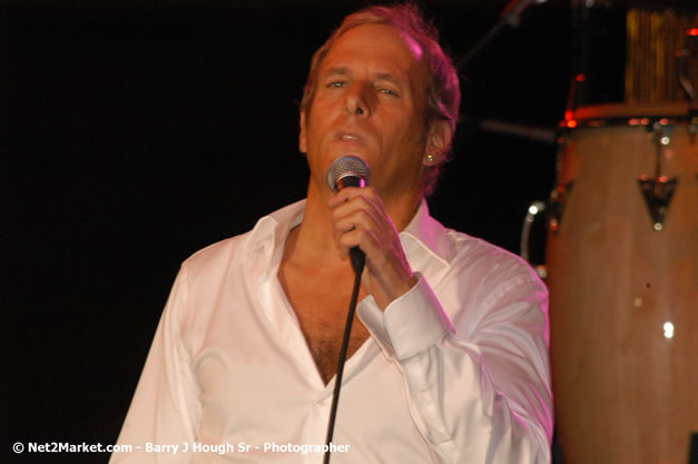 Michael Bolton - Air Jamaica Jazz & Blues Festival 2007 - The Art of Music -  Thursday, January 25th - 10th Anniversary - Air Jamaica Jazz & Blues Festival 2007 - The Art of Music - Tuesday, January 23 - Saturday, January 27, 2007, The Aqueduct on Rose Hall, Montego Bay, Jamaica - Negril Travel Guide, Negril Jamaica WI - http://www.negriltravelguide.com - info@negriltravelguide.com...!