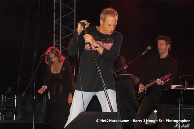 Michael Bolton - Air Jamaica Jazz & Blues Festival 2007 - The Art of Music -  Thursday, January 25th - 10th Anniversary - Air Jamaica Jazz & Blues Festival 2007 - The Art of Music - Tuesday, January 23 - Saturday, January 27, 2007, The Aqueduct on Rose Hall, Montego Bay, Jamaica - Negril Travel Guide, Negril Jamaica WI - http://www.negriltravelguide.com - info@negriltravelguide.com...!