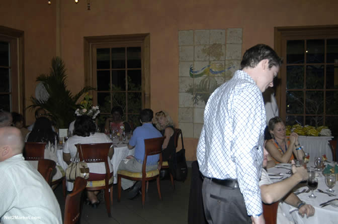 Sunset Beach Resort & Spa - CHA Press Dinner - January 9th, 2005 - Caribbean MarketPlace 2005 by the Caribbean Hotel Association - Negril Travel Guide, Negril Jamaica WI - http://www.negriltravelguide.com - info@negriltravelguide.com...!