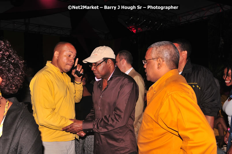 Minister of Tourism, Edmund Bartlett @ Jamaica Jazz and Blues Festival 2009 - Presented by Air Jamaica - Friday, January 23, 2009 - Venue at the Aqueduct on Rose Hall Resort &amp; Country Club, Montego Bay, Jamaica - Thursday, January 22 - Saturday, January 24, 2009 - Photographs by Net2Market.com - Barry J. Hough Sr, Photographer/Photojournalist - Negril Travel Guide, Negril Jamaica WI - http://www.negriltravelguide.com - info@negriltravelguide.com...!