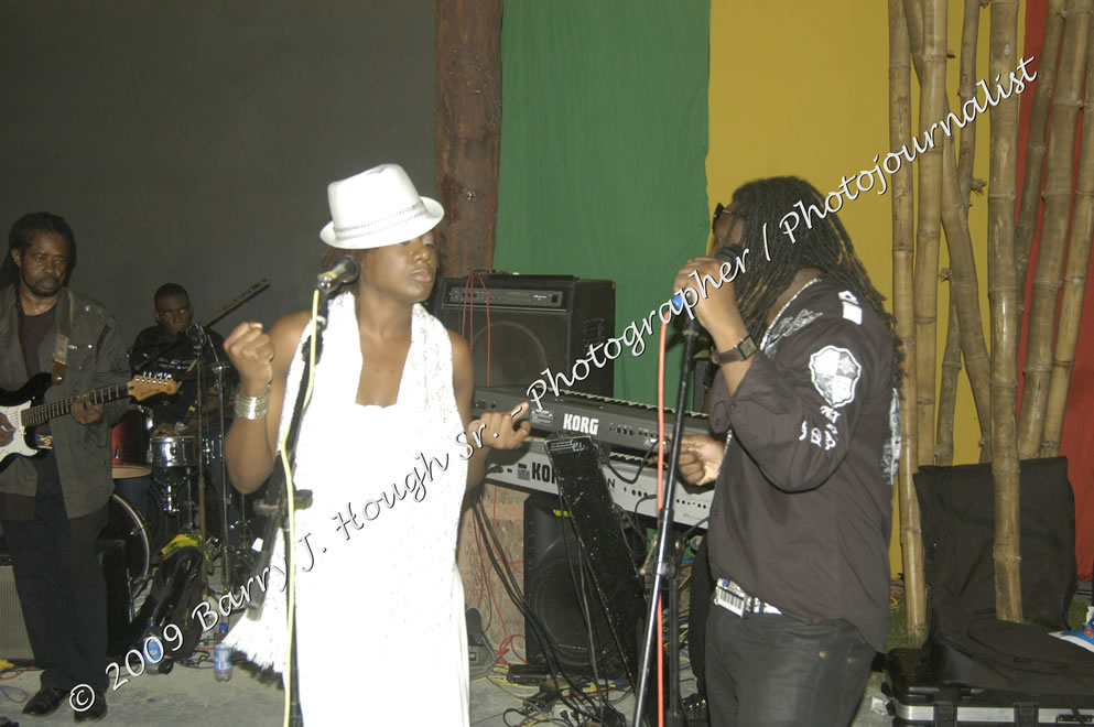  Etana Live in Concert Negril Escape Resort & Spa, Openning Acts: Princess Tia, Ras Slick, and Anthony Able, Backing Band: Strong Hold, One Love Reggae Summer Series, West End, Negril, Westmoreland, Jamaica W.I. - Saturaday, August 18, 2009 - Photographs by Barry J. Hough Sr. Photojournalist/Photograper - Photographs taken with a Nikon D70, D100, or D300 - Negril Travel Guide, Negril Jamaica WI - http://www.negriltravelguide.com - info@negriltravelguide.com...!