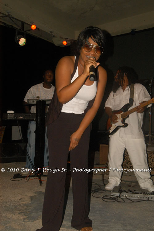 Tanya Stephens - Live In Concert @ Negril Escape Resort and Spa, Backing Band Roots Warrior, plus DJ Gemini, January 26, 2010, One Love Drive, West End, Negril, Westmoreland, Jamaica W.I. - Photographs by Net2Market.com - Barry J. Hough Sr, Photographer/Photojournalist - The Negril Travel Guide - Negril's and Jamaica's Number One Concert Photography Web Site with over 40,000 Jamaican Concert photographs Published -  Negril Travel Guide, Negril Jamaica WI - http://www.negriltravelguide.com - info@negriltravelguide.com...!