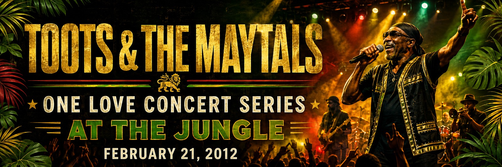 Toots & The Maytals at the One Love Concert Series at The Jungle, February 21, 2012