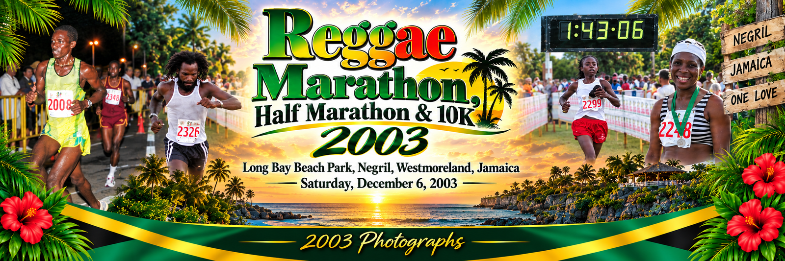 Reggae Marathon, Half Marathon & 10K 2003