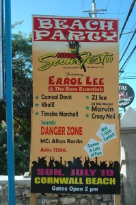 Beach Party at Reggae Sumfest 2009