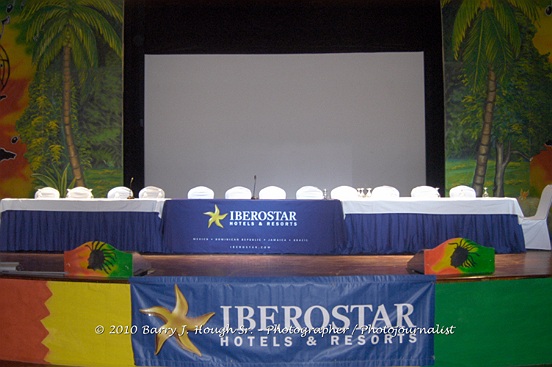Press Conference at Reggae Sumfest 2010