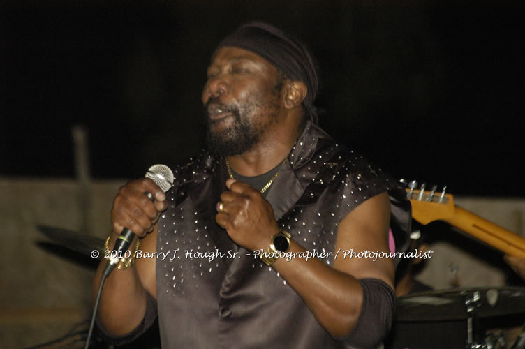 Toots and the Maytals - Grammy Award Winner @ Negril Fest - Presented by Money Cologne Promotions - Special Guest Star Jamaica Michael Jackson, Stama, Adeebe - Backed by Hurricane Band, MC Rev. BB on January 6, 2010 @ Roots Bamboo, Norman Manley Boulevard, Negril, Westmoreland, Jamaica W.I. - Photographs by Net2Market.com - Barry J. Hough Sr, Photographer/Photojournalist - The Negril Travel Guide - Negril's and Jamaica's Number One Concert Photography Web Site with over 40,000 Jamaican Concert photographs Published -  Negril Travel Guide, Negril Jamaica WI - http://www.negriltravelguide.com - info@negriltravelguide.com...!